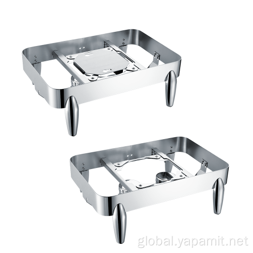 Round Roll Top Chafing Dish Stainless Steel Full Size Induction Chafing Dish Supplier